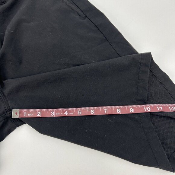 Quiksilver Board Shorts Men's‎ 32 Black Amphibians Dry Dock Flat Front 10" Beach - Picture 10 of 11